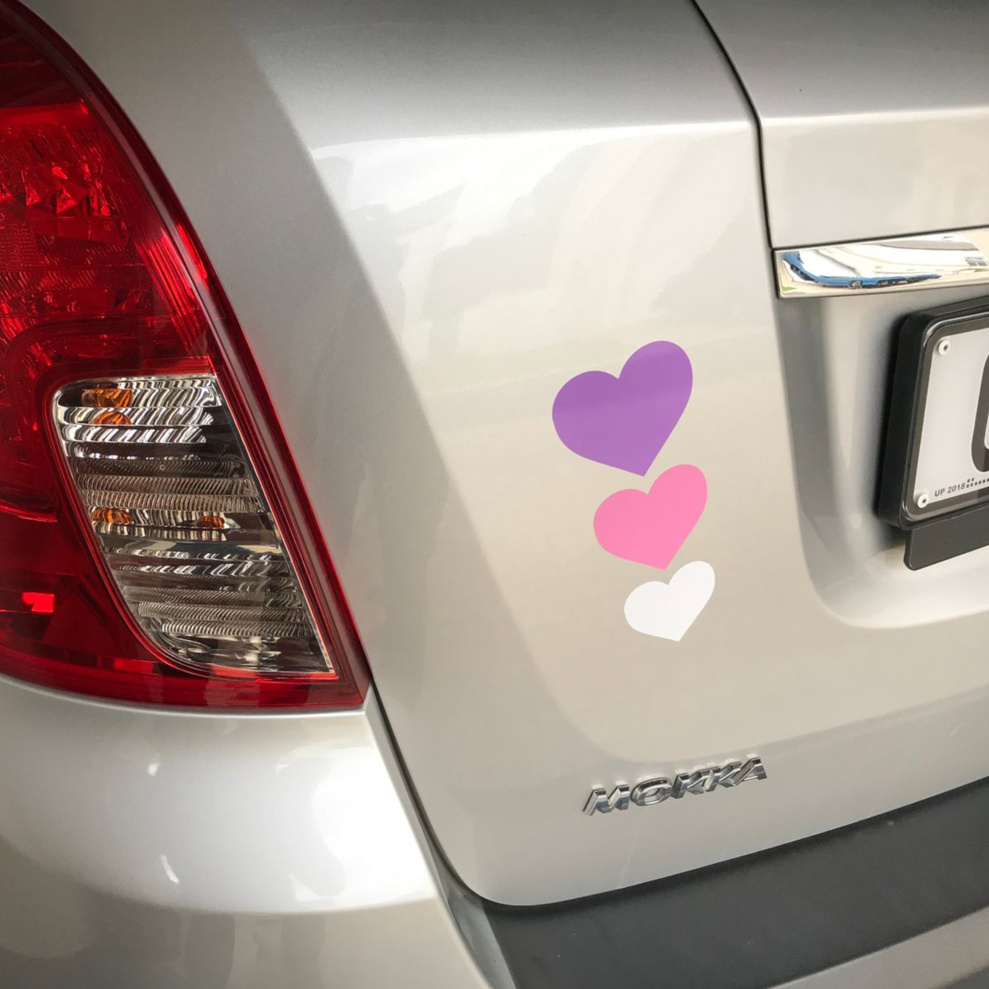 Vinyl Car Stickers 9 Hearts - Image 4