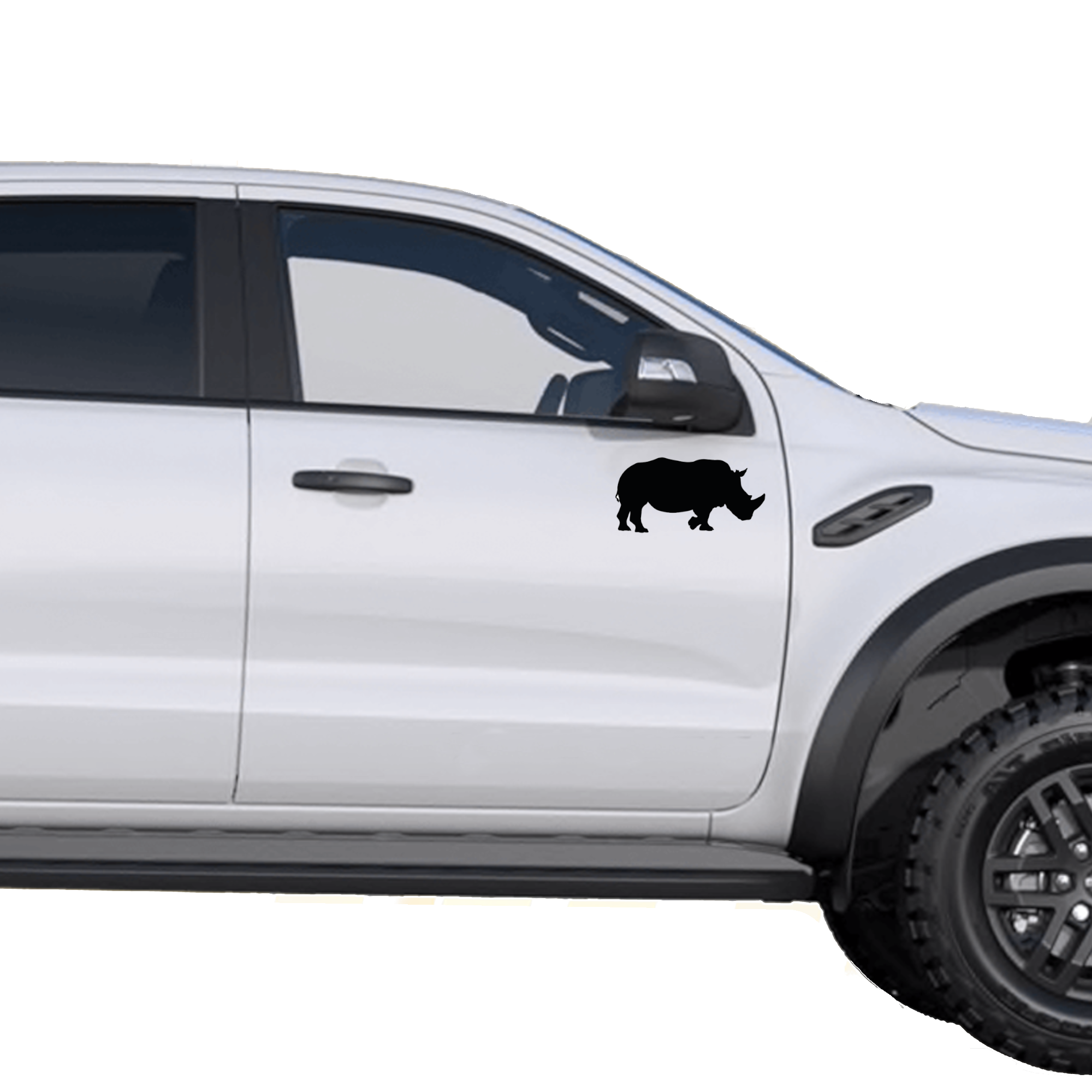 Vinyl Car Stickers - Rhino Set - Image 5
