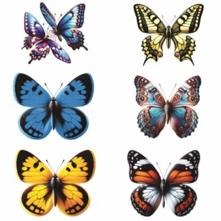 TrendSpire Butterflies Stickers - 13 Pack