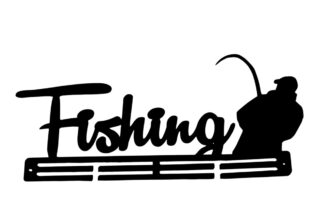 Fishing Medal Hanger