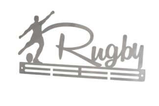 Rugby Medal Hanger - Stainless Steel