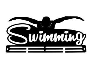 Swimming Medal Hanger