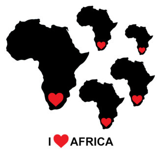Vinyl Car Stickers - Africa Set