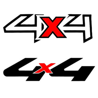 Vinyl Car Stickers - 4x4