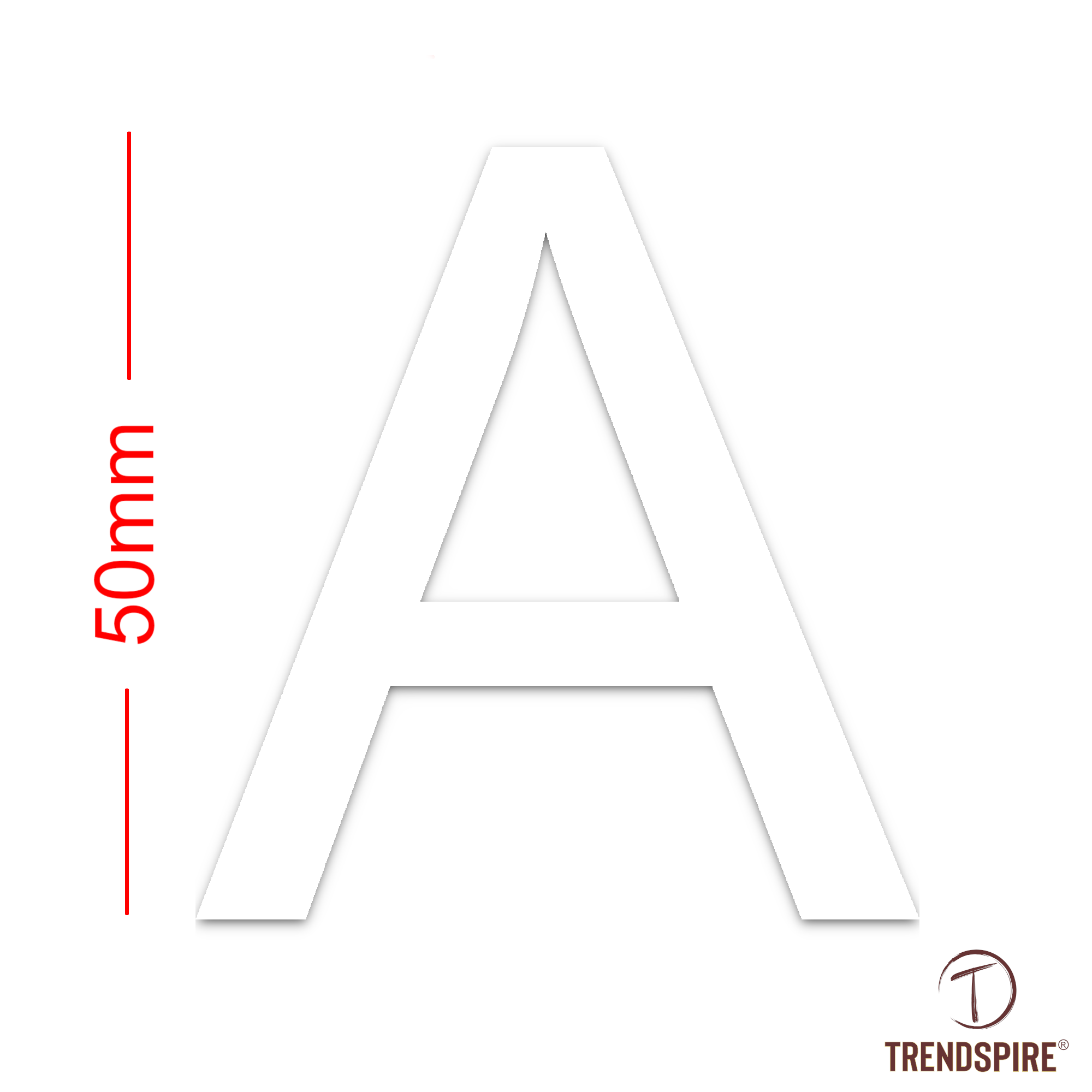 Letters 5cm Vinyl Stickers A-Z (2-pack) - Image 8